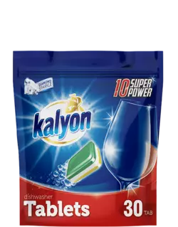 Капсули для посудомийних машин Kalyon Dishwasher Tablets 30 шт (MM00.1051-Т)