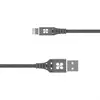 Кабель Promate NerveLink-i2 USB/Lightning MFI 2.4А 2 м Grey (nervelink-i2.grey)