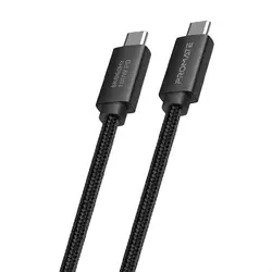 Кабель Promate PrimeLink-C40 USB Type-C to USB Type-C 100W PD 1 м Black (primelink-c40.black)