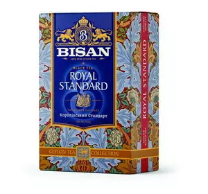Чай чорний розсипний BISAN Королівський стандарт 100 г