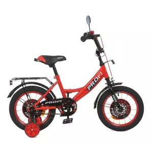 Велосипед дитячий PROF1 Y1446 14 дюймів червоний