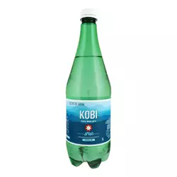 Вода мінеральна лікувально-столова газована KOBI 1 л пластикова пляшка