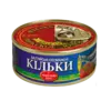 Кільки балтійські обсмажені в томатному соусі Ризьке золото 240 г