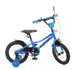 Велосипед дитячий PROF1 Y14223-1 14 дюймів синій