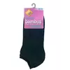 Жіночі шкарпетки Nur Die 490019 бамбукові короткі р. 39-42 Чорний
